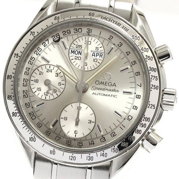 OMEGA Speedmaster Chronograph Triple calendar Automatic Men's - Picture 1 of 7